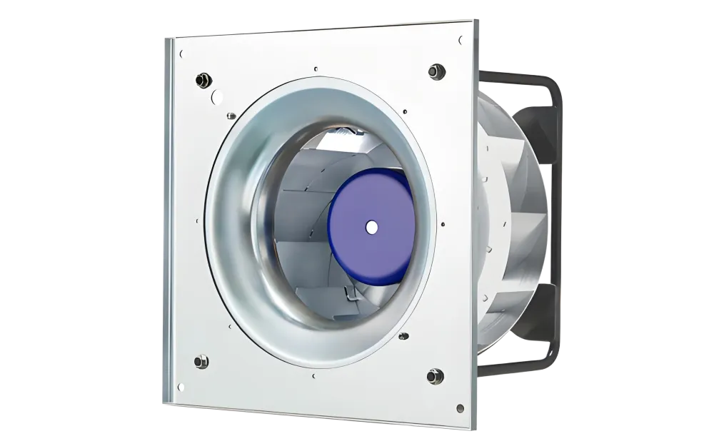 Blauberg EC plug fan / EC plenum fan on square mounting plate