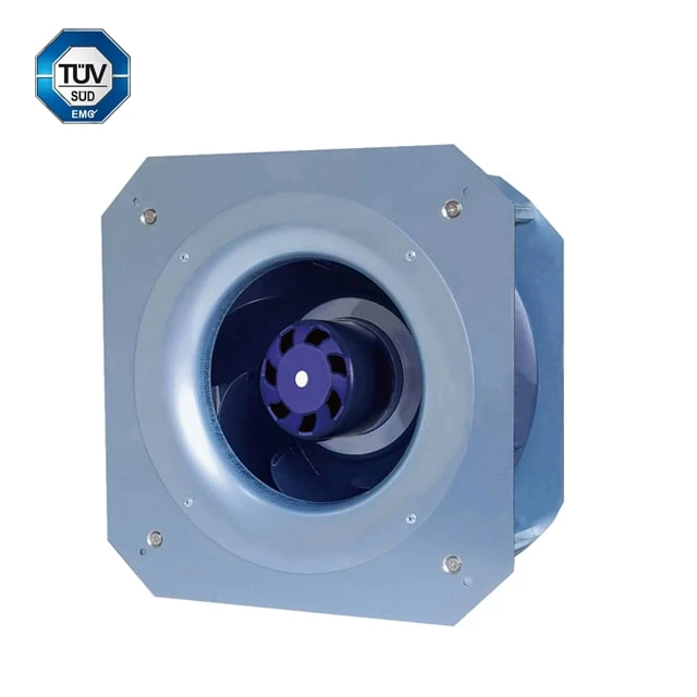 190mm DC Lowes Exhaust Fan Through Wall Exhaust Centrifugal Fan For Air Exchanger