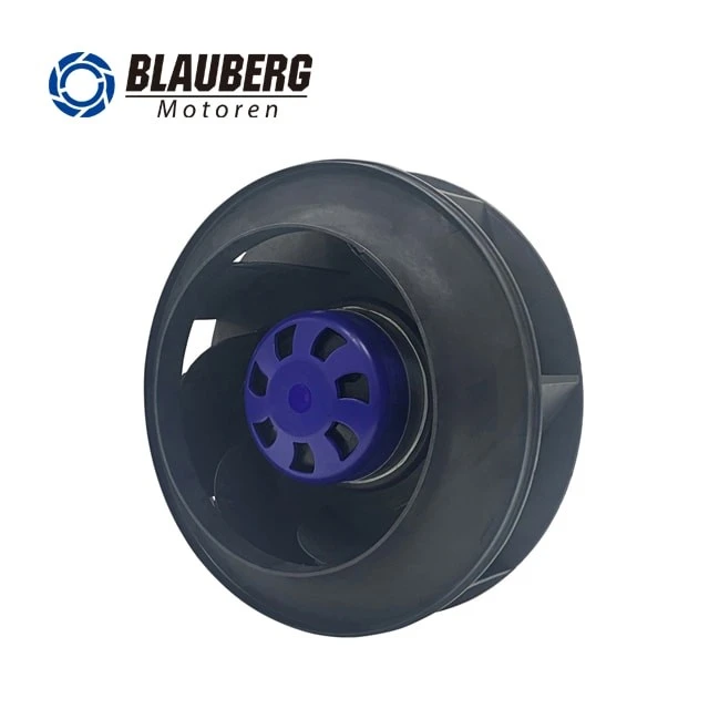 250mm EC Motor Fan High Pressure 115V 230V EC Backward Curved Centrifugal Fan factory