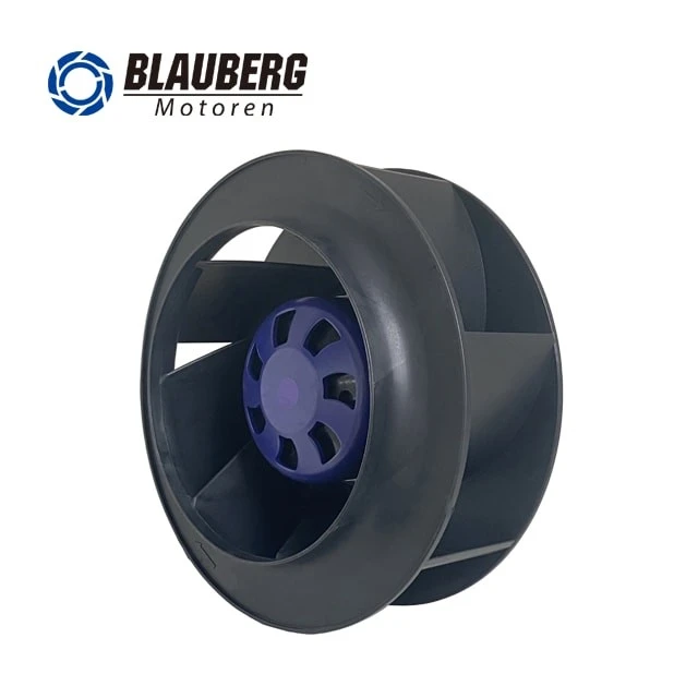 250mm EC Motor Fan High Pressure 115V 230V EC Backward Curved Centrifugal Fan suppliers