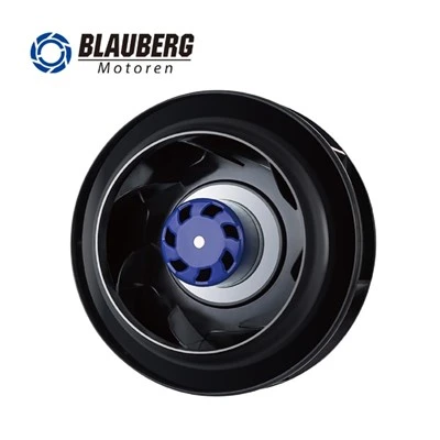 133 mm EC bagudbuet centrifugalblæser