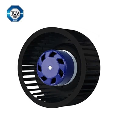 160mm Motor 0-10v Plast Hvac klimaanlæg EC fremad buet centrifugalblæser